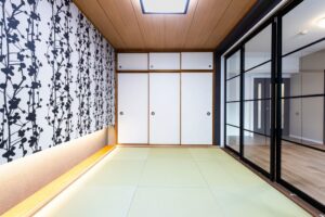 LDKとのつながりを感じる魅せる和室